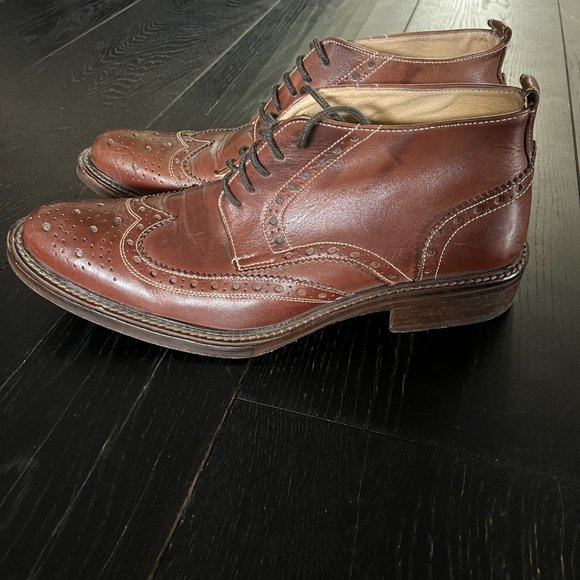 Lorenzo Romagnoli - Men's leather dress boot - Picture 6 of 8